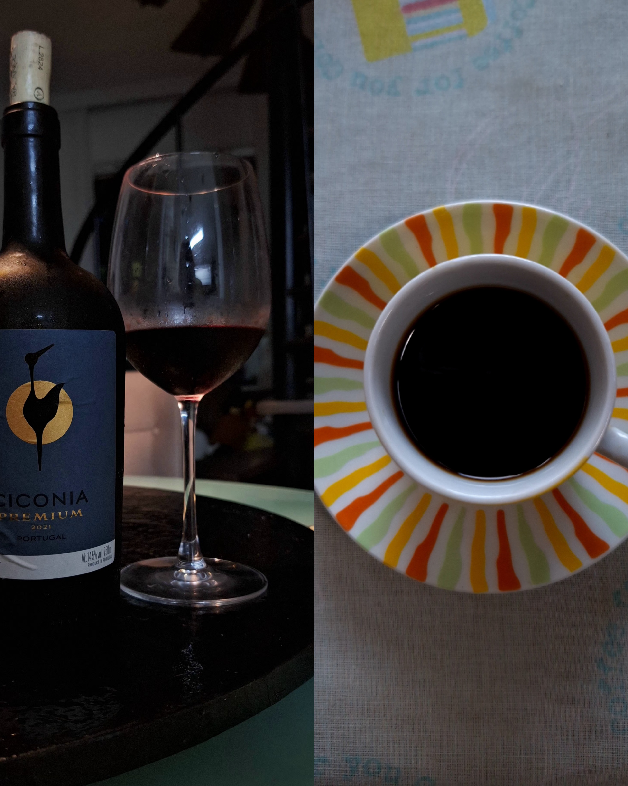 Coffee and Wine